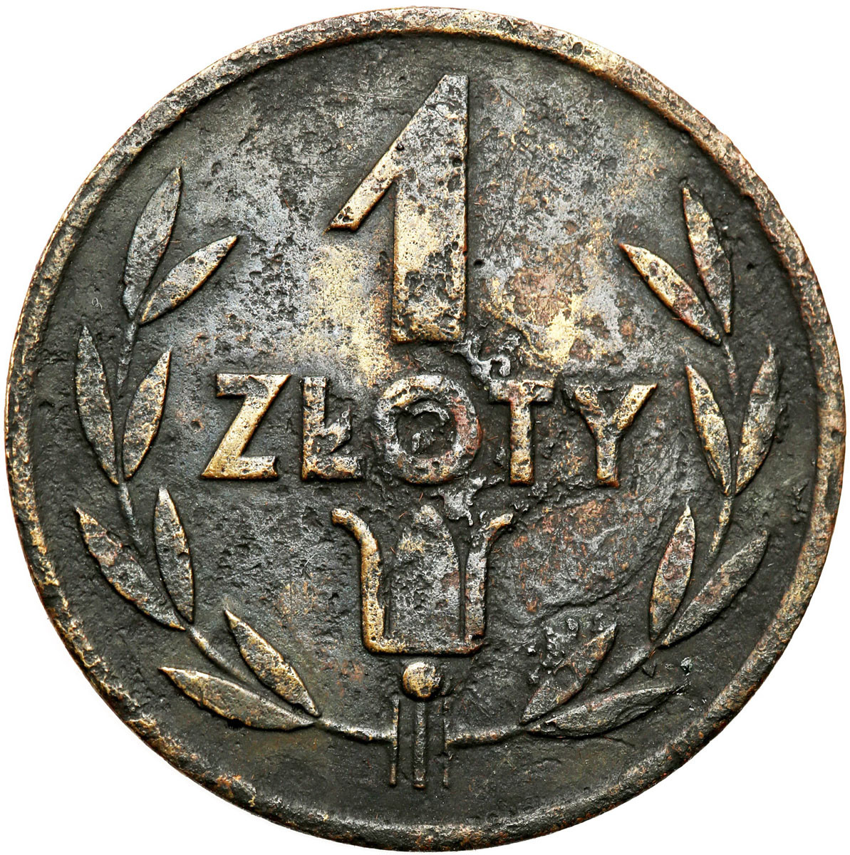 Gniezno - 1 złoty Kasyna Oficerskiego 69 Pułku Piechoty